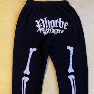Phoebe Bridgers Skeleton Sweatpants XS - Genuine, Authentic, Barely Worn